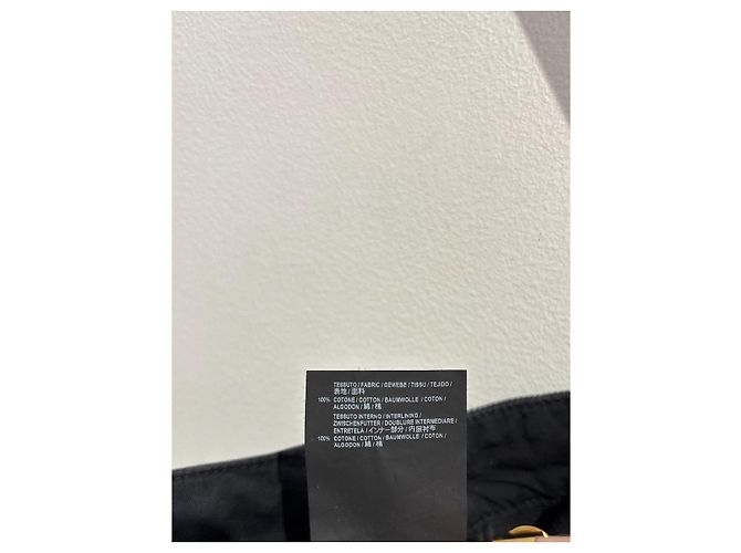 Jeans BALENCIAGA T.FR 34 Algodón Negro - vista 6
