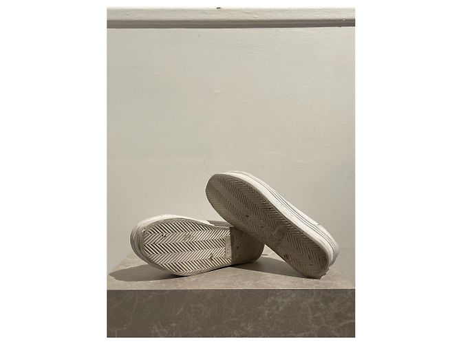 Céline Sneaker CELINE T.EU 38 Stoff Weiß - Ansicht 3