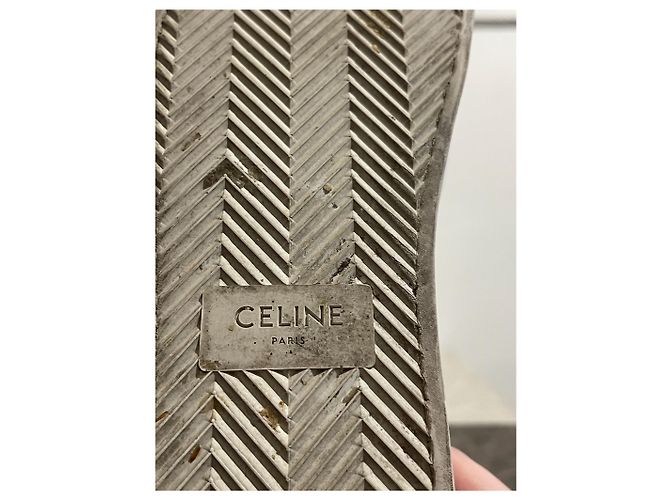 Céline Sneaker CELINE T.EU 38 Stoff Weiß - Ansicht 8