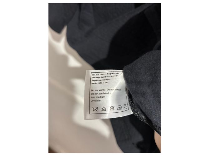 CHANEL Tops T.International L Algodón Negro - vista 7
