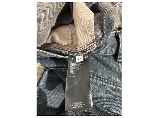 Faldas BALENCIAGA T.International S Algodón Negro - vista 7