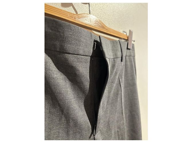 Pantaloni LOEWE T.FR 46 Cotone Grigio - vista 3