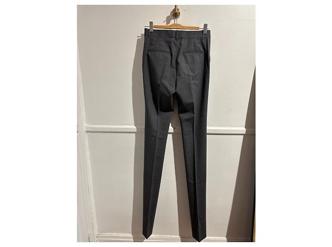 Pantaloni LOEWE T.FR 46 Cotone Grigio - vista 5