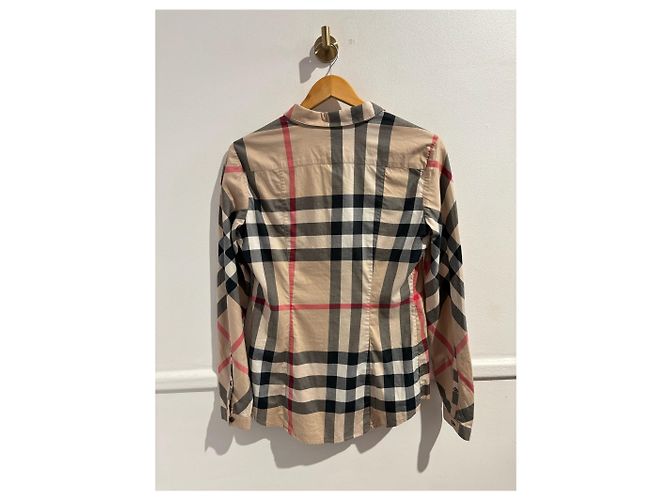 BURBERRY Tops T.Internacional S Algodón Beige - vista 4