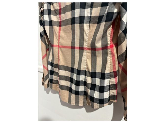 BURBERRY Tops T.Internacional S Algodón Beige - vista 5