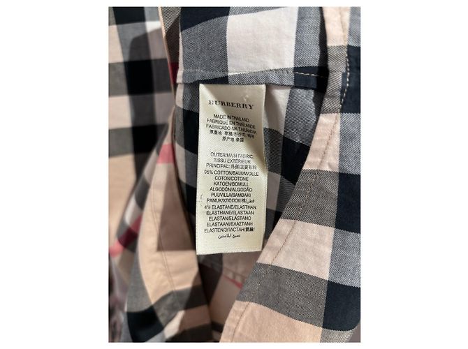BURBERRY Tops T.Internacional S Algodón Beige - vista 6