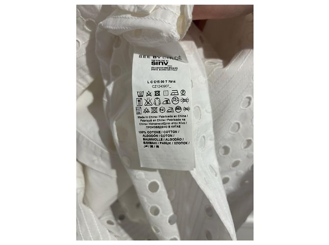 See by Chloé SEE BY CHLOE Tops T.Internacional M Algodón Blanco - vista 10