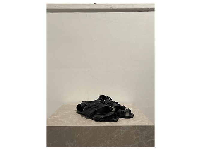 Sandali LANVIN T.EU 37 Pelle Nero - vista 2