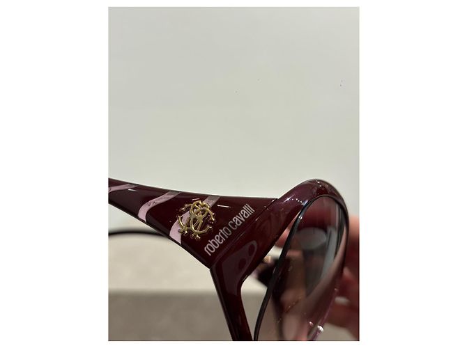 Gafas de sol ROBERTO CAVALLI T. Plástico Burdeos - vista 6