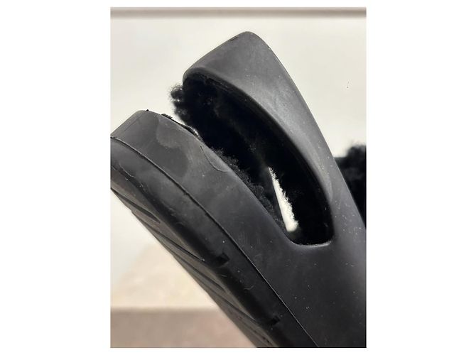 BOTTEGA VENETA Mules e zoccoli T.EU 38 Pelliccia Nero - vista 8