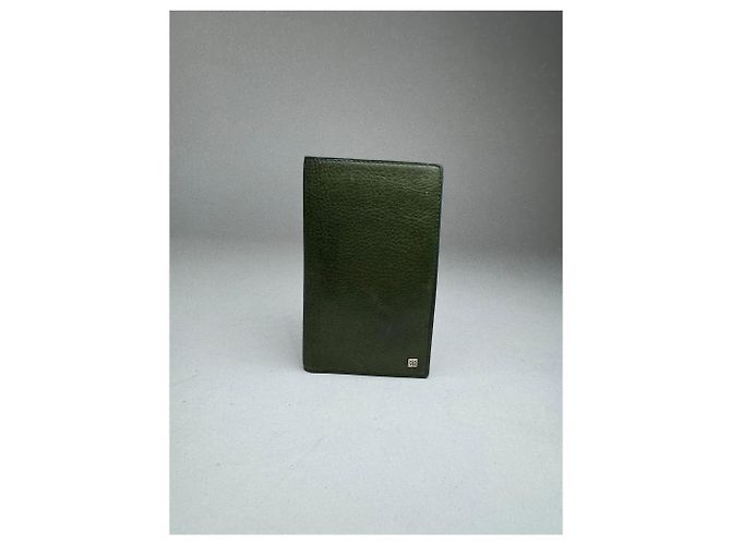 Vintage Givenchy Leather Card Holder Green - view 2