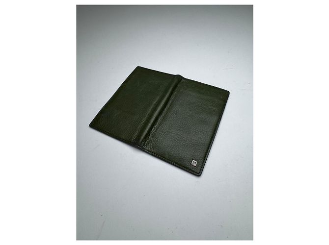 Vintage Givenchy Leather Card Holder Green - view 6