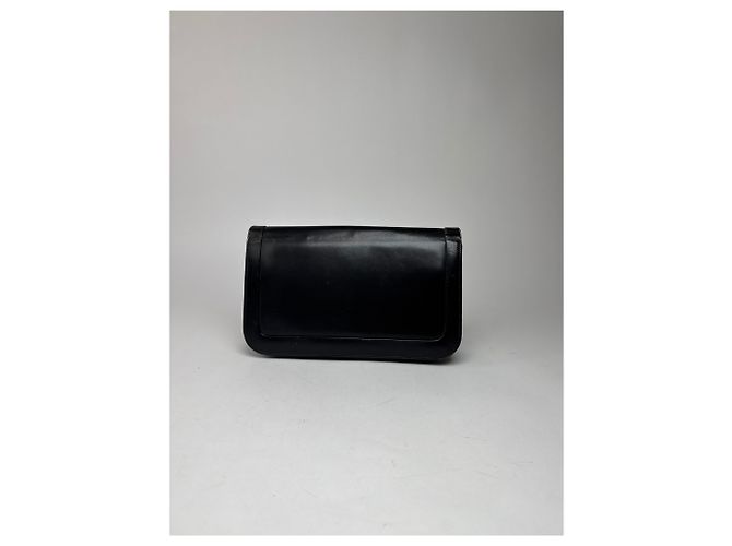 Clutch in pelle vintage Givenchy nera Nero - vista 11