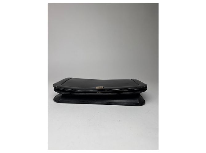 Clutch in pelle vintage Givenchy nera Nero - vista 9