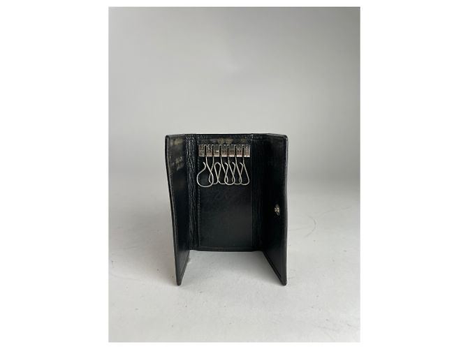 Vintage Loewe Madrid Monogram Key Holder Brown - view 2