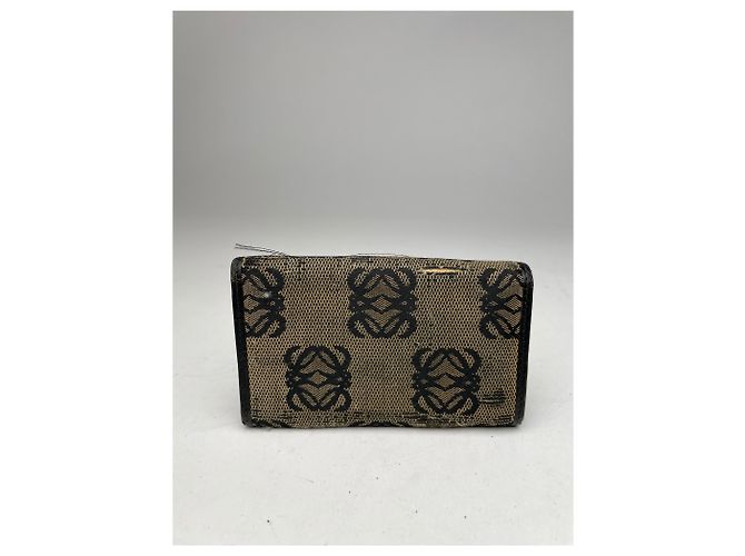Vintage Loewe Madrid Monogram Key Holder Brown - view 3