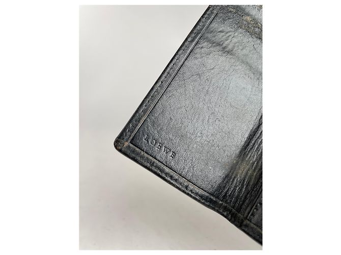 Vintage Loewe Madrid Monogram Key Holder Brown - view 7
