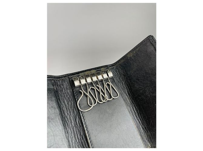 Vintage Loewe Madrid Monogram Key Holder Brown - view 8