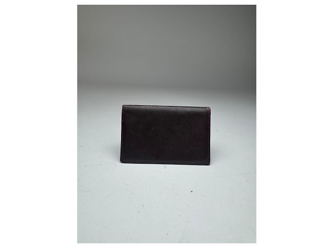 Vintage Givenchy Leather Card Holder Brown - view 10