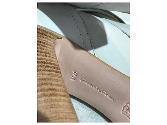 Botas GIANVITO ROSSI T.EU 37.5 Cuero Beige - vista 5
