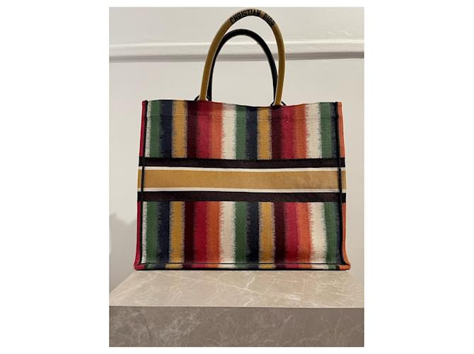 Borse DIOR T. Tessuto Multicolore - vista 4