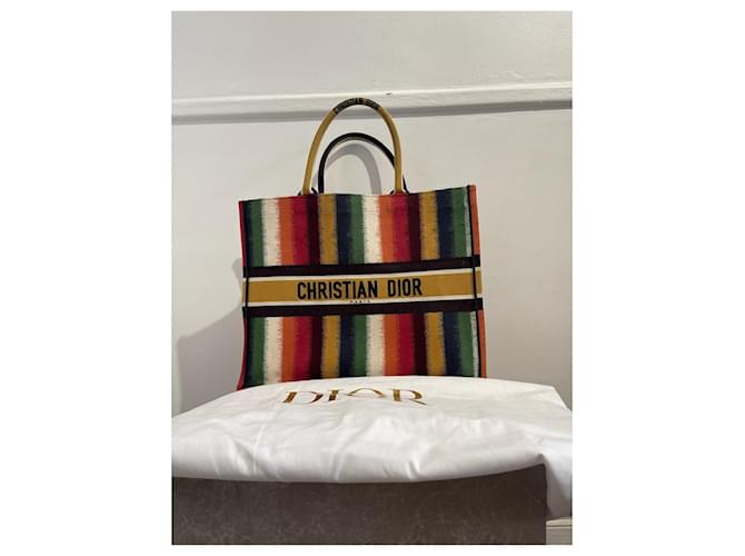 Borse DIOR T. Tessuto Multicolore - vista 6