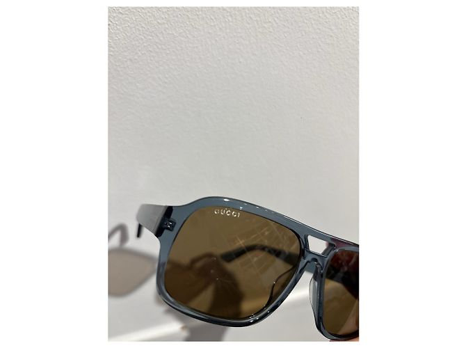 Gafas de sol GUCCI T. Plástico Azul - vista 6