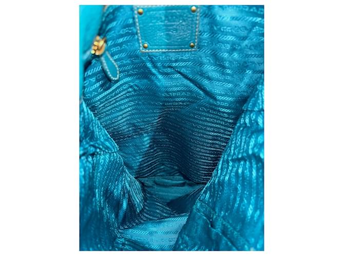PRADA Bolsos T. Cuero Azul - vista 18