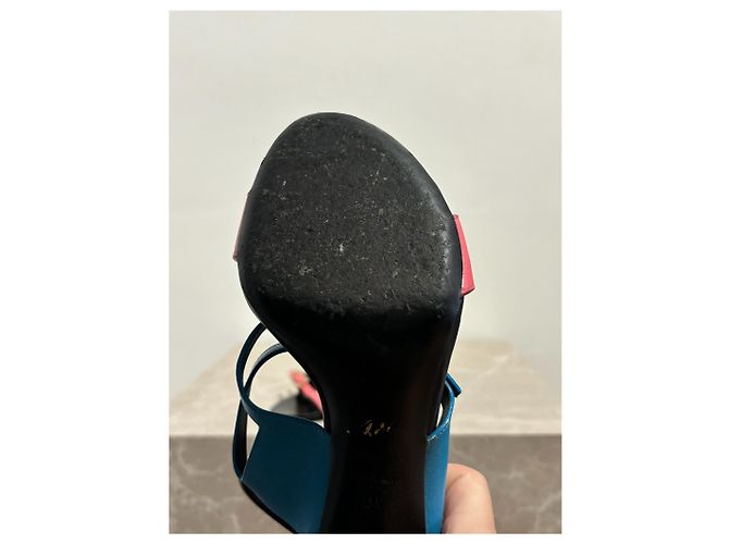 Sandali ROGER VIVIER T.EU 37 Pelle Multicolore - vista 9