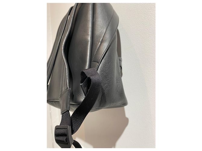 Zaini BALENCIAGA T. Pelle Nero - vista 6