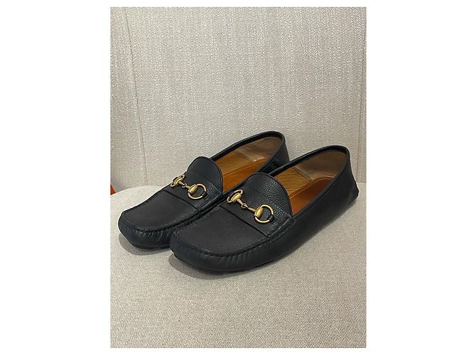 GUCCI Ballerine T.EU 42 Pelle Nero - vista 3