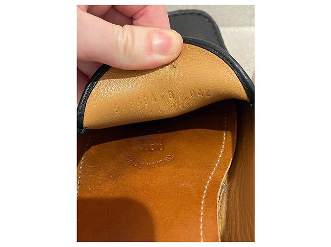 GUCCI Ballerine T.EU 42 Pelle Nero - vista 7