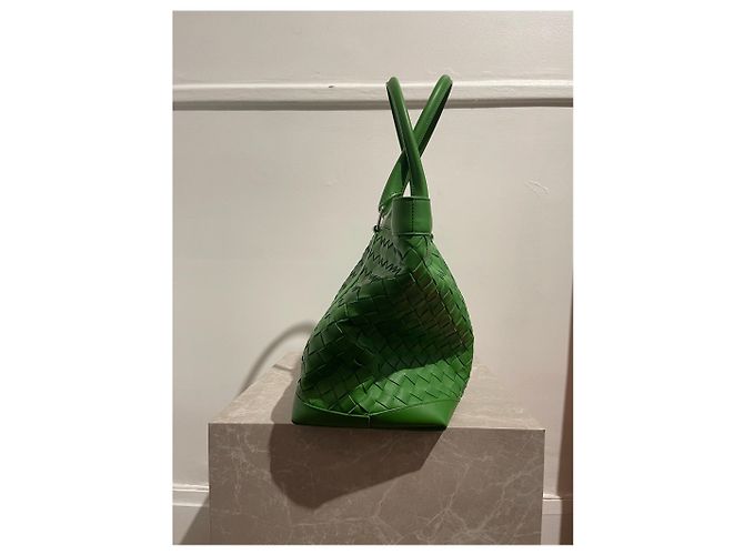 BOTTEGA VENETA Borse T. Pelle Verde - vista 2