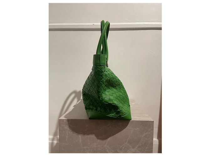 BOTTEGA VENETA Borse T. Pelle Verde - vista 4