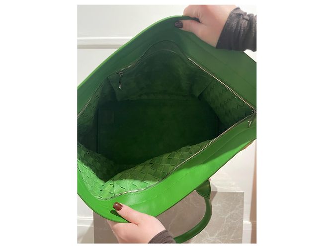 BOTTEGA VENETA Borse T. Pelle Verde - vista 6