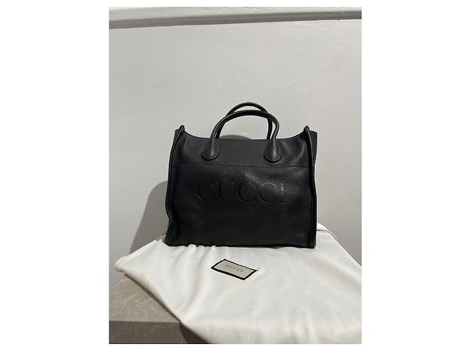 Borse GUCCI T. Pelle Nero - vista 3