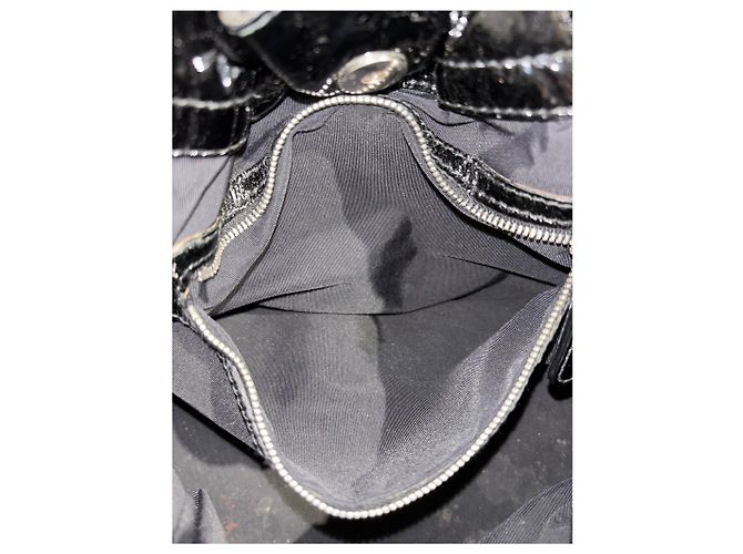 Cannage Borse DIOR T. Pelle verniciata Nero - vista 15