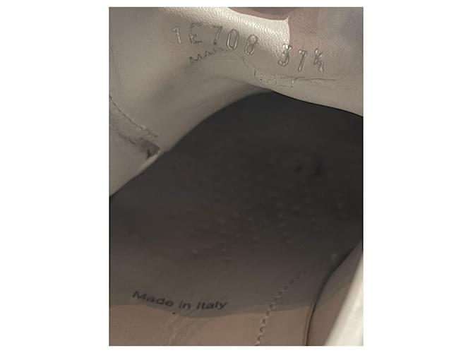 PRADA Mules e zoccoli T.EU 37.5 Pelle Bianco - vista 10