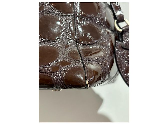 Alaïa Borse ALAIA T. Pelle Marrone - vista 8