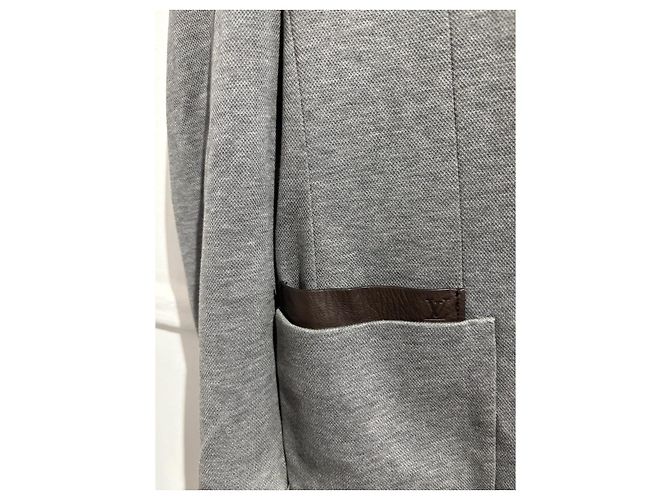 Giacca LOUIS VUITTON T.International M in cotone Grigio - vista 3