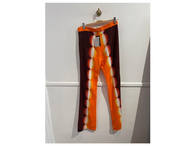 Autre Marque Pantalón Marco de Vincenzo T.38 Nuevo Naranja - vista 4