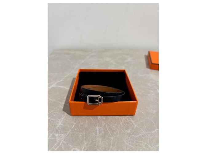 Hermès HERMES Schmuck T. Leder Schwarz - Ansicht 2
