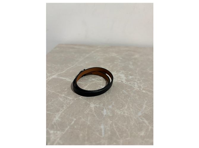 Hermès HERMES Schmuck T. Leder Schwarz - Ansicht 4