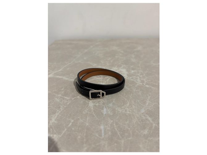 Hermès HERMES Schmuck T. Leder Schwarz - Ansicht 5
