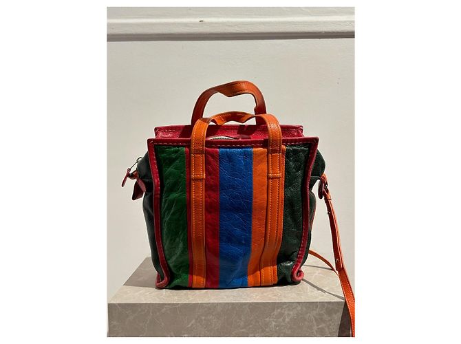 Borse BALENCIAGA T. Pelle Multicolore - vista 4