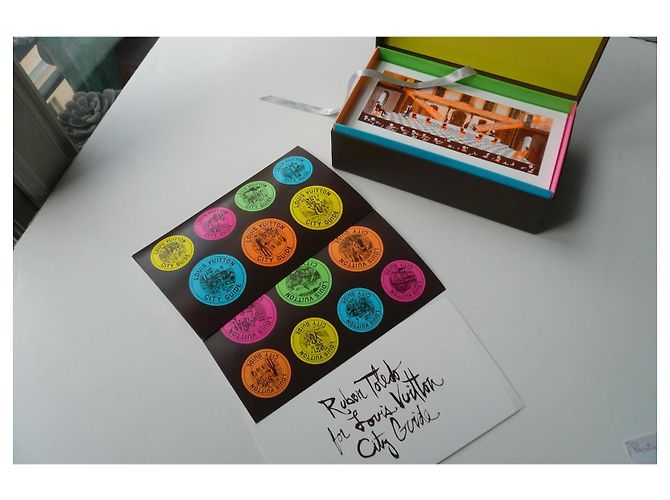 LOUIS VUITTON Ruben TOLEDO Postcards from the World Collection Brown - view 10
