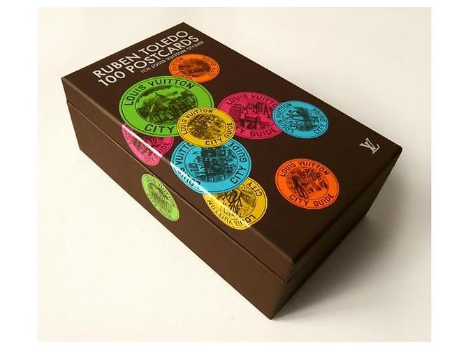 LOUIS VUITTON Ruben TOLEDO Postcards from the World Collection Brown - view 4