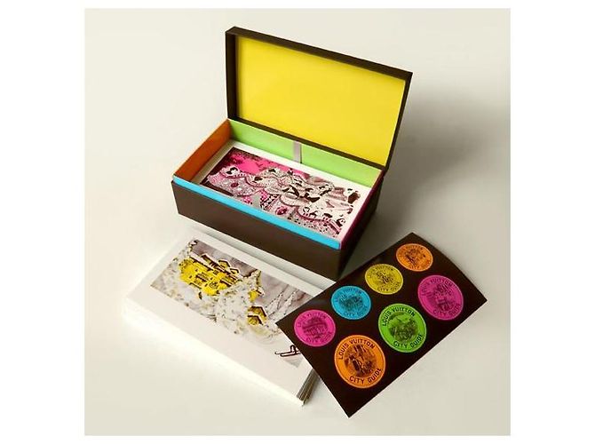 LOUIS VUITTON Ruben TOLEDO Postcards from the World Collection Brown - view 5