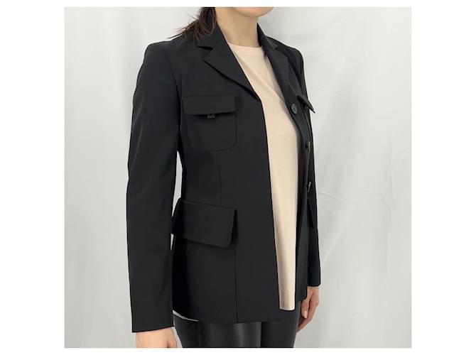 Prada Blazer Jacke Schwarz - Ansicht 8