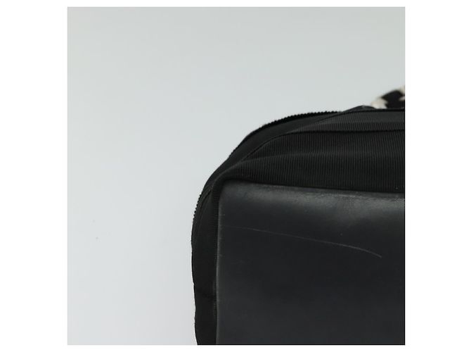 Borsa a Spalla Vala in Tela Nera Salvatore Ferragamo Auth fm4422 Nero - vista 10